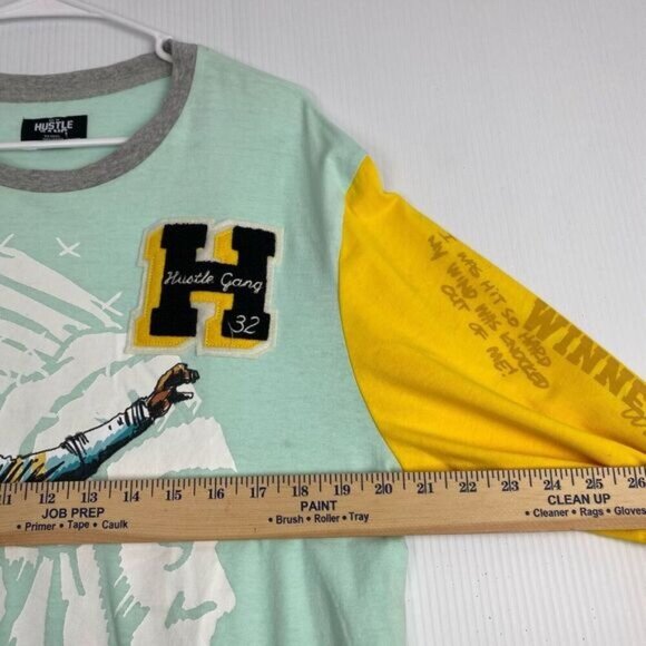 Hustle Gang ATHL SPORTING Men's size L Woven Long Sleeve Shirt,Sporting,Outdoor - Picture 4 of 16